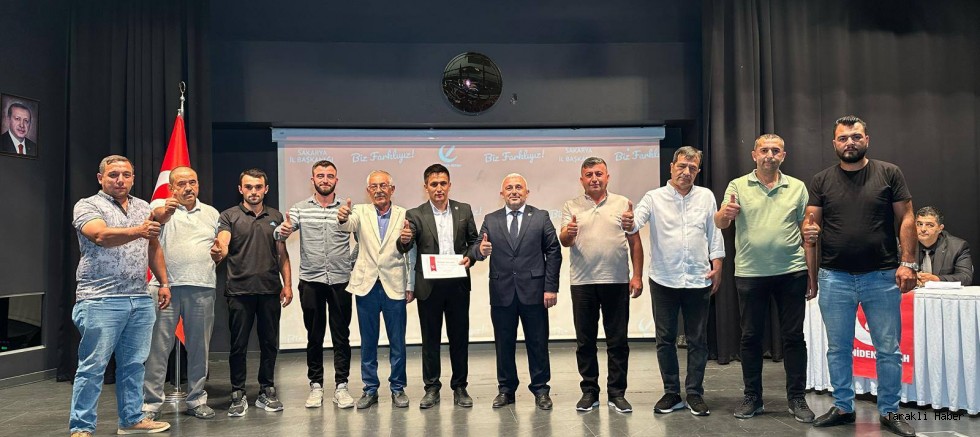 Yeniden Refah Partisi Taraklı Teşkilatına Üye Başarısından Dolayı Başarı Belgesi