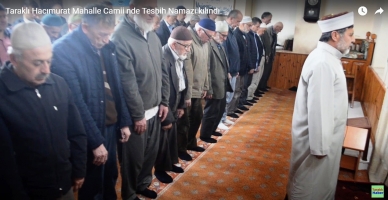 Tesbih Namazı Kılındı