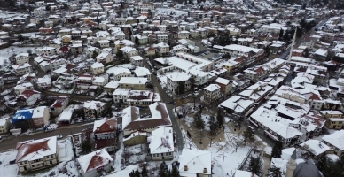 Taraklı da kar manzarası 01.01.2026